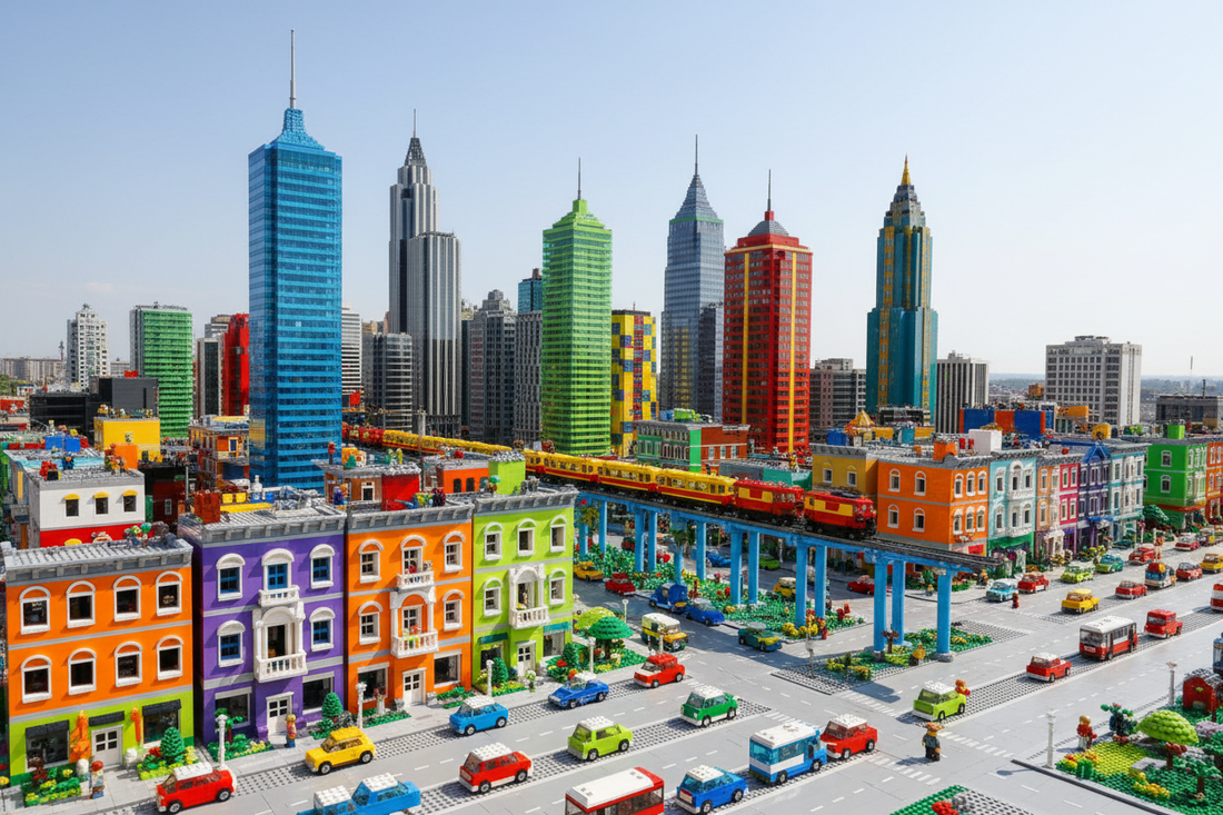 Kilos de piezas LEGO: el recurso creativo definitivo para construir sin límites