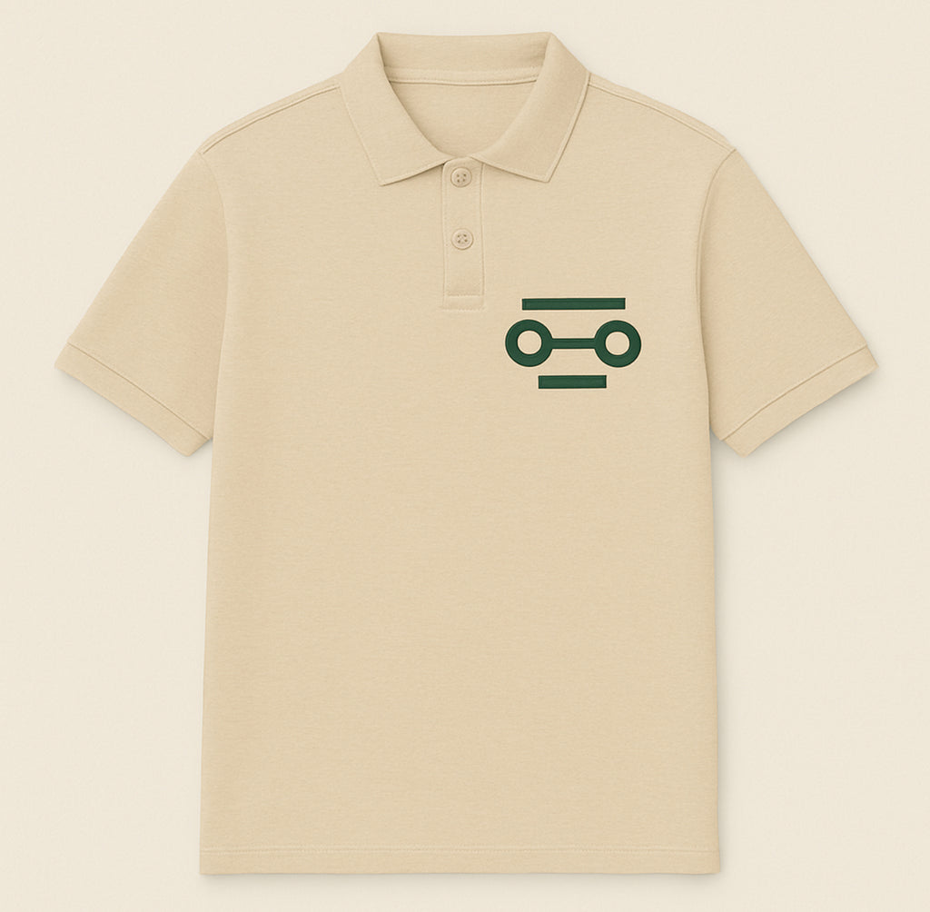 "Minimal Mark" Sand Edition - Polo Arkheos