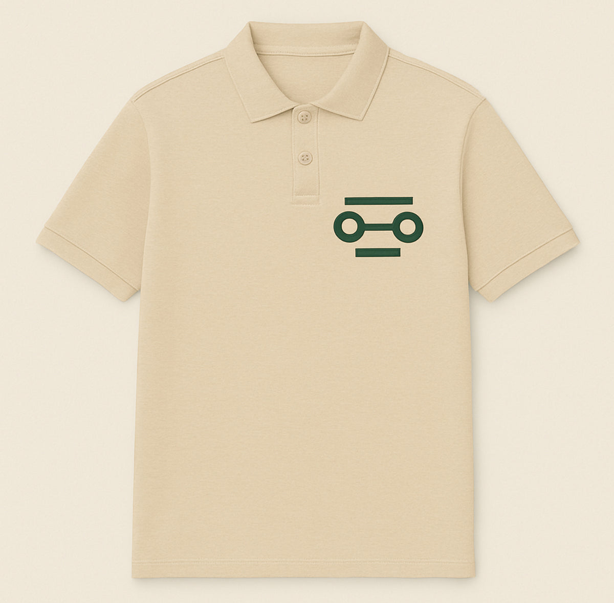 "Minimal Mark" Sand Edition - Polo Arkheos