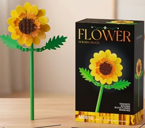 Piezas LEGO Oficiales + Girasol Construcción (especial primavera)