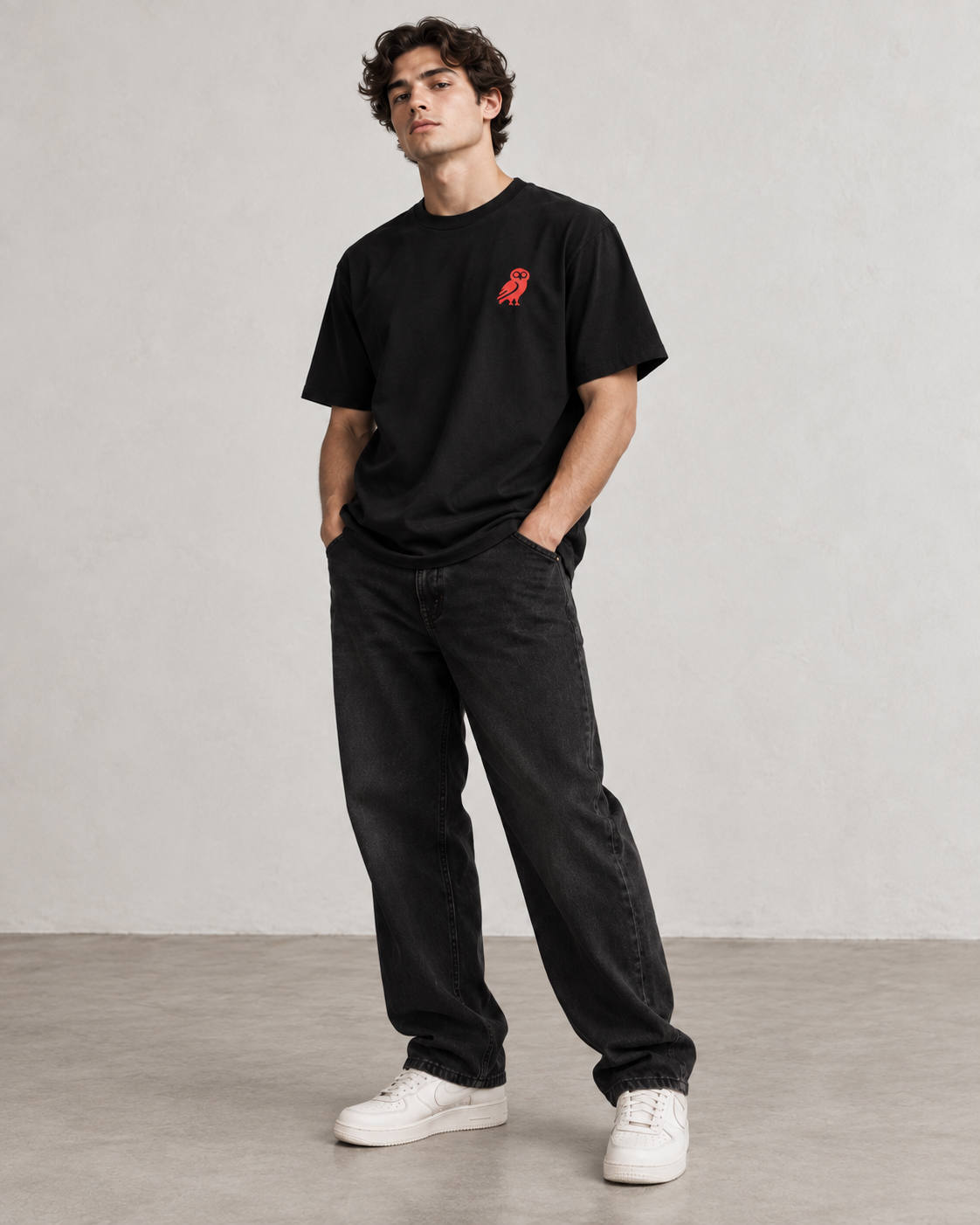 Arkheos Signature Tee — Black